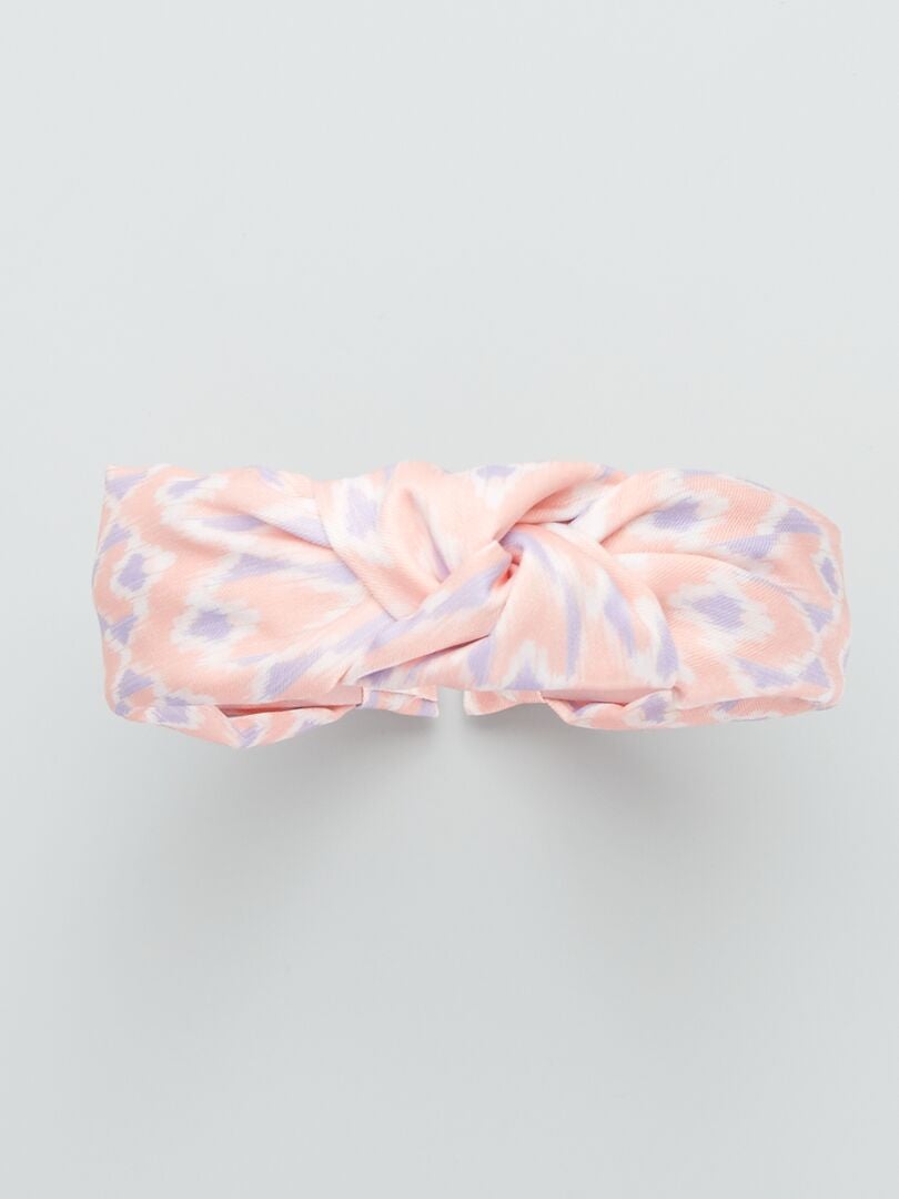 Serre-tête Femme ValianhAgen - Tissu à Pois Avec Nœud Papillon - Accessoire Cheveux Tendance