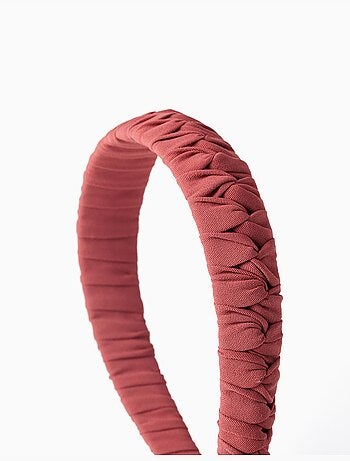 Serre-tête en tissu tressé