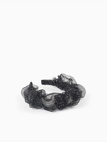 Serre-tête en tulle avec étoiles et lunes