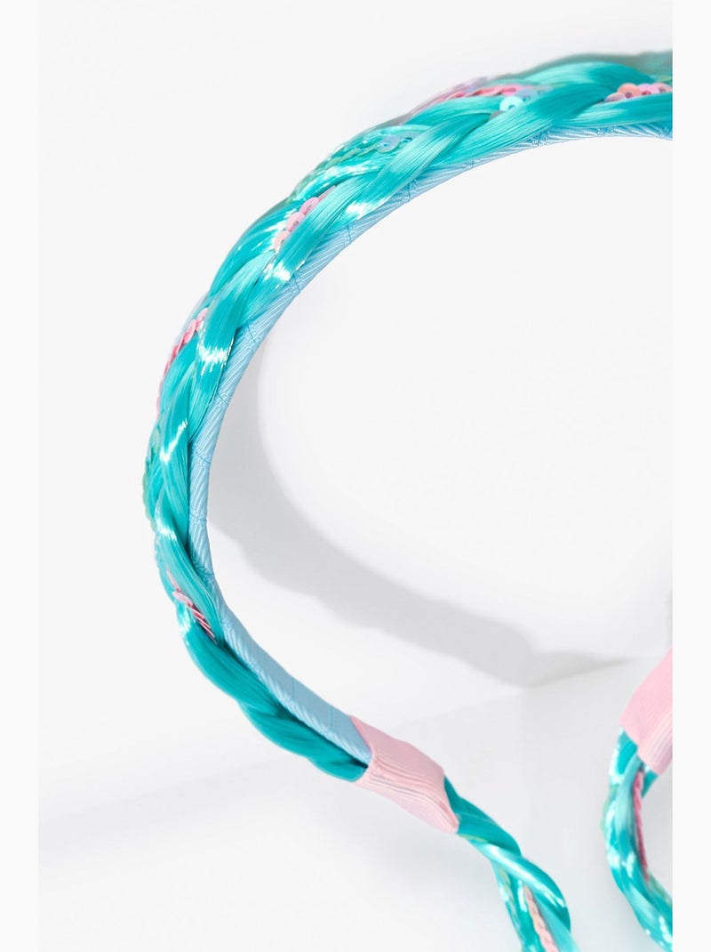 Serre-tête fille à nœud penti Multicolore - Kiabi
