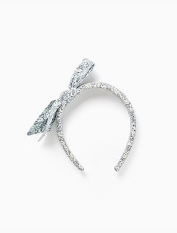 Serre-tête rembourré avec motif floral et nœud You&Me