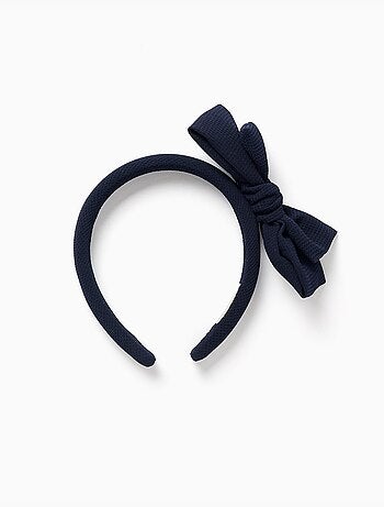 Serre-tête rembourré avec nœud sur le dessus