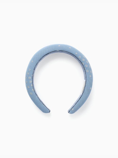 Serre-tête rembourré en tulle avec lurex - Kiabi