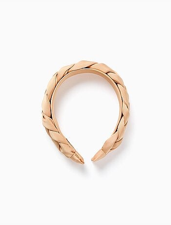 Serre-tête torsadé en satin