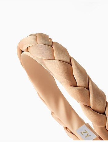 Serre-tête torsadé en satin