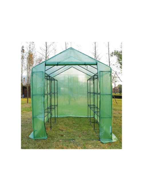 SERRE TOMATE PETUNIA- 4.4M² - 2.5 X 1.7 X 2.1 M - Kiabi SERRE TOMATE PETUNIA- 4.4M² - 2.5 X 1.7 X 2.1 M - Kiabi