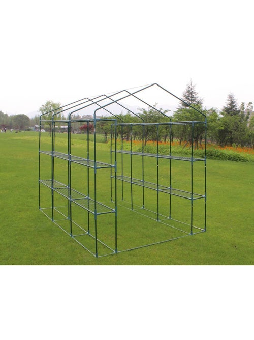 SERRE TOMATE PETUNIA- 4.4M² - 2.5 X 1.7 X 2.1 M - Kiabi SERRE TOMATE PETUNIA- 4.4M² - 2.5 X 1.7 X 2.1 M - Kiabi