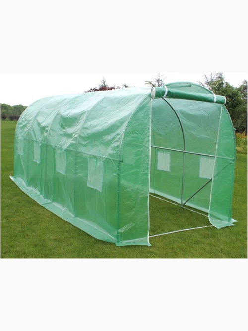 SERRE TUNNEL DE JARDIN ALTHEA - 9M² - 4.5 X 2 X 2 - Kiabi SERRE TUNNEL DE JARDIN ALTHEA - 9M² - 4.5 X 2 X 2 - Kiabi