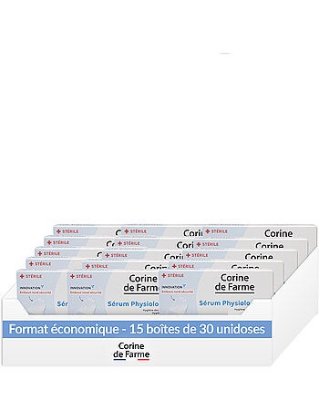 Sérum Physiologique Bébé - Éco Pack 15 boîtes de 30