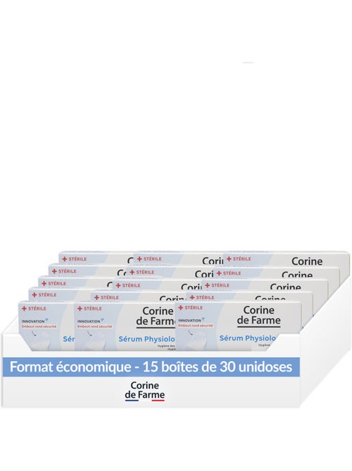 Sérum Physiologique Bébé - Éco Pack 15 boîtes de 30 - Kiabi Sérum Physiologique Bébé - Éco Pack 15 boîtes de 30 - Kiabi