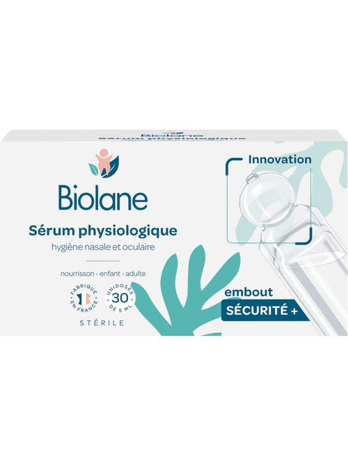 Sérum physiologique en unidoses x30 biolane - Kiabi Sérum physiologique en unidoses x30 biolane - Kiabi