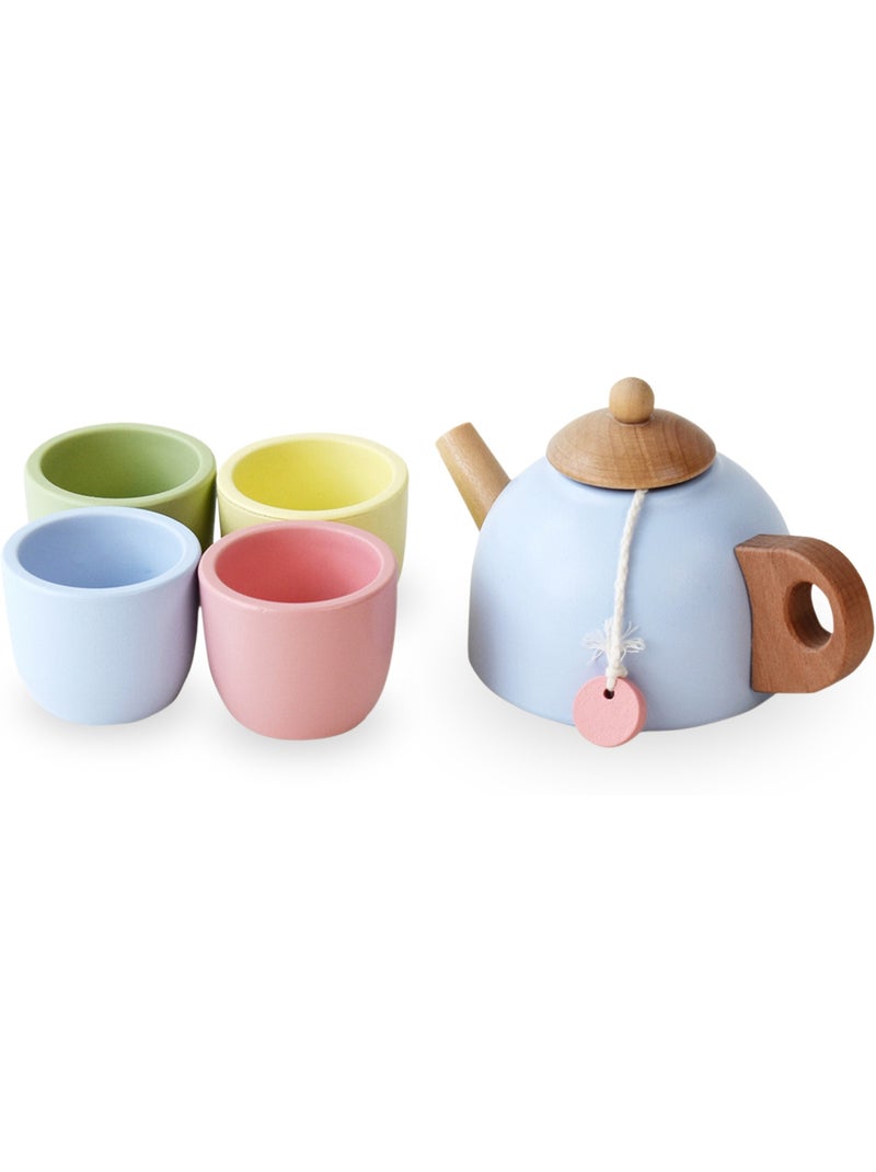 Service a the bois enfant 20x15cm plateau 7 pieces jouet mamabrum N/A - Kiabi