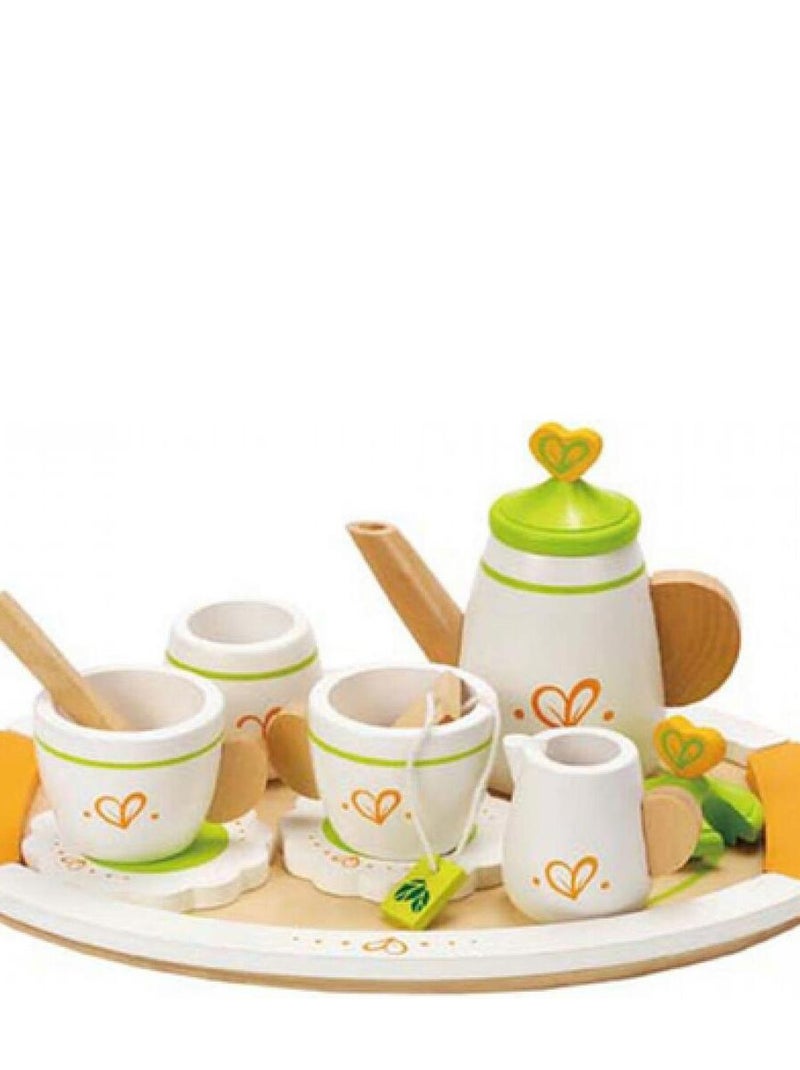 Service a the en bois avec plateau N/A - Kiabi