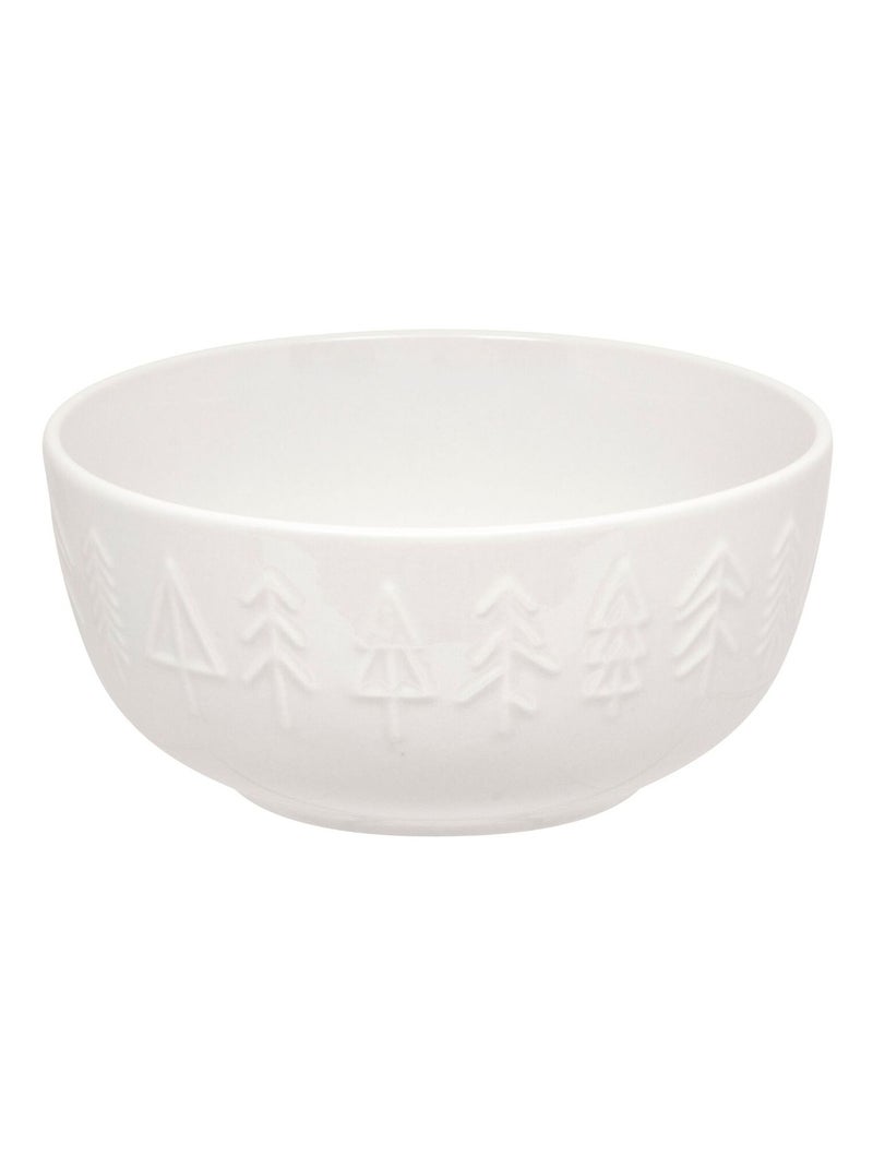 Service vaisselle 18 pièces SAPIN Blanc - Kiabi