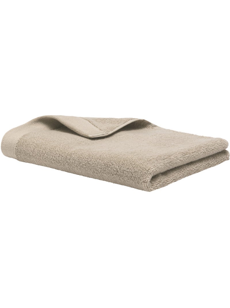 Serviette - coton pur - 100% coton Beige - Kiabi