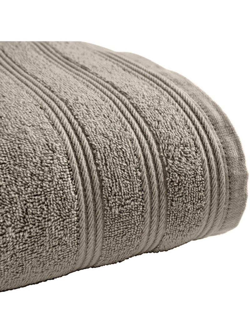 Serviette - Coton Pur - 100% Coton Beige sable - Kiabi