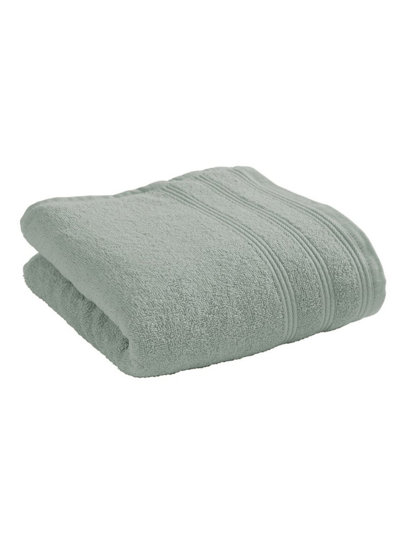 Serviette - Coton Pur - 100% Coton Bleu céladon - Kiabi