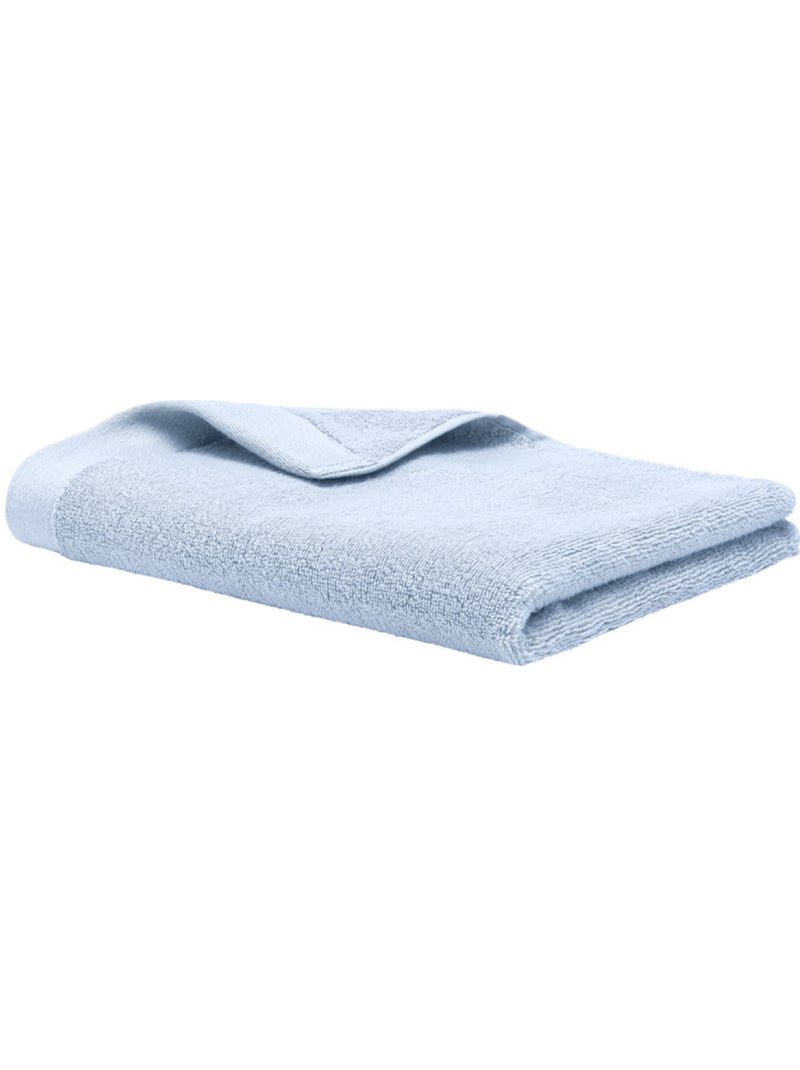 Serviette - coton pur - 100% coton Bleu clair - Kiabi