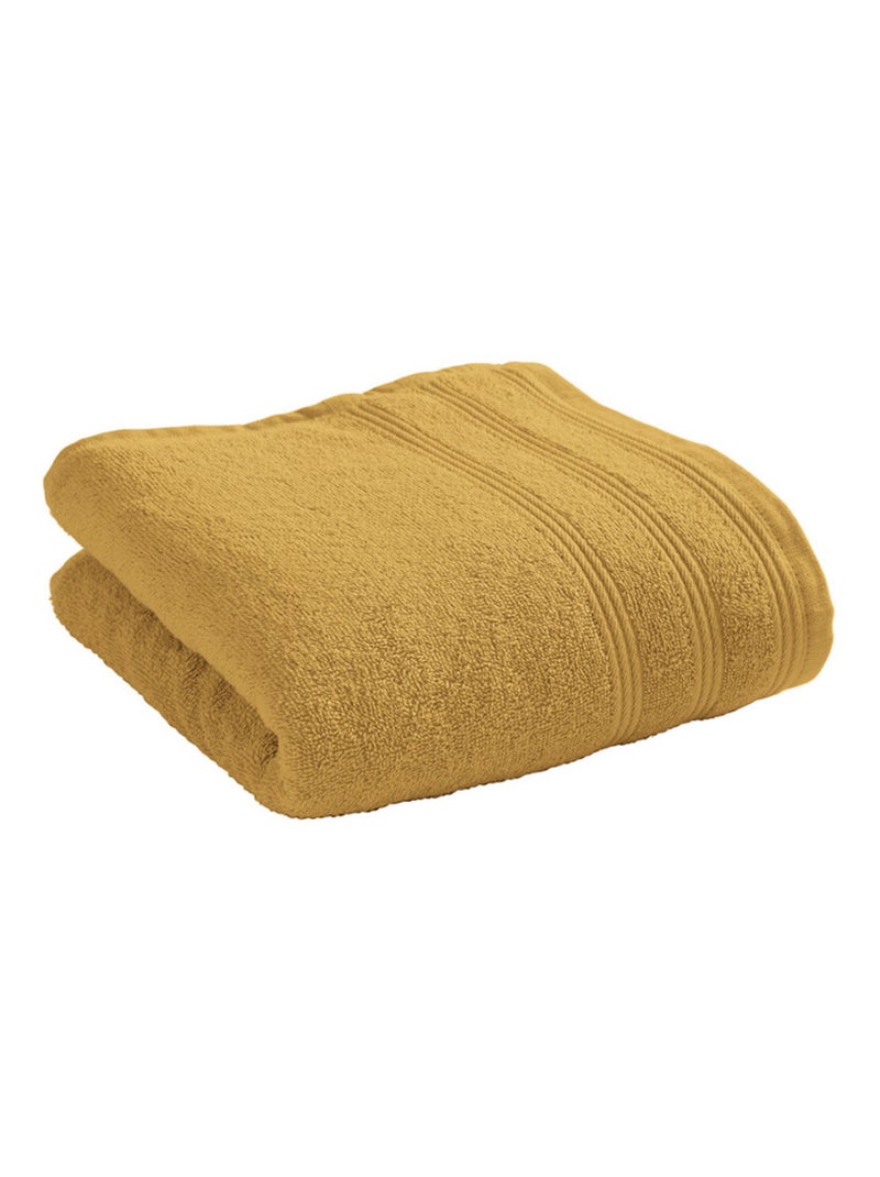 Serviette - Coton Pur - 100% Coton Jaune - Kiabi