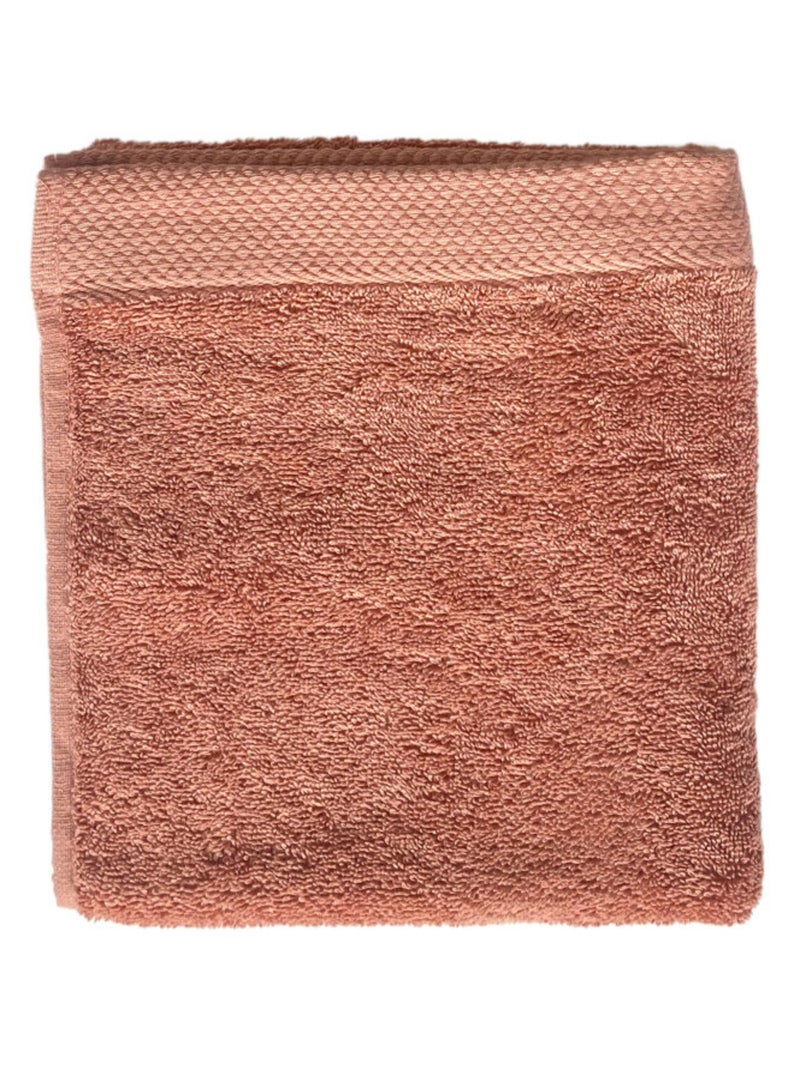 Serviette - Coton Pur - 100% Coton peigné longues fibres Blush - Kiabi
