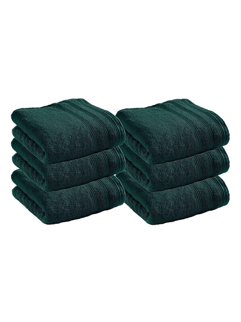 Serviette - Coton Pur - 100% Coton Vert émeraude - Kiabi