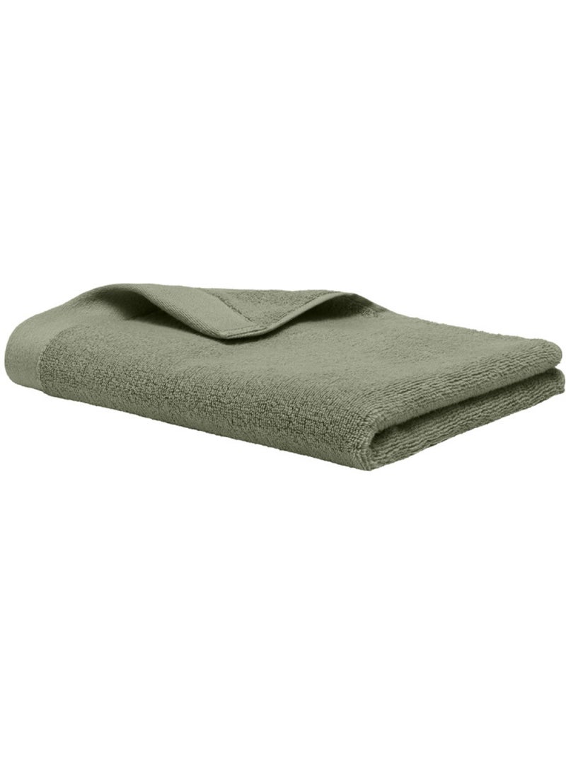 Serviette - coton pur - 100% coton Vert - Kiabi