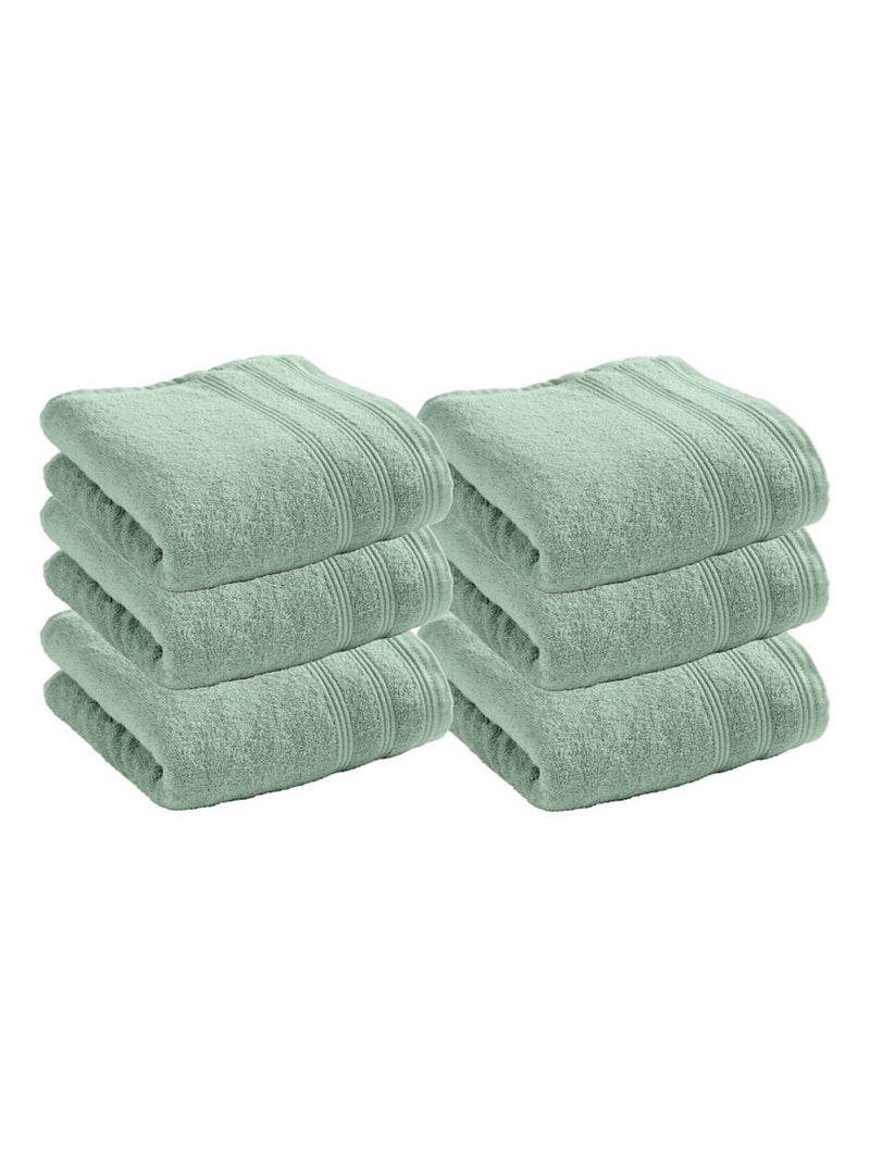 Serviette - Coton Pur - 100% Coton Vert menthe - Kiabi