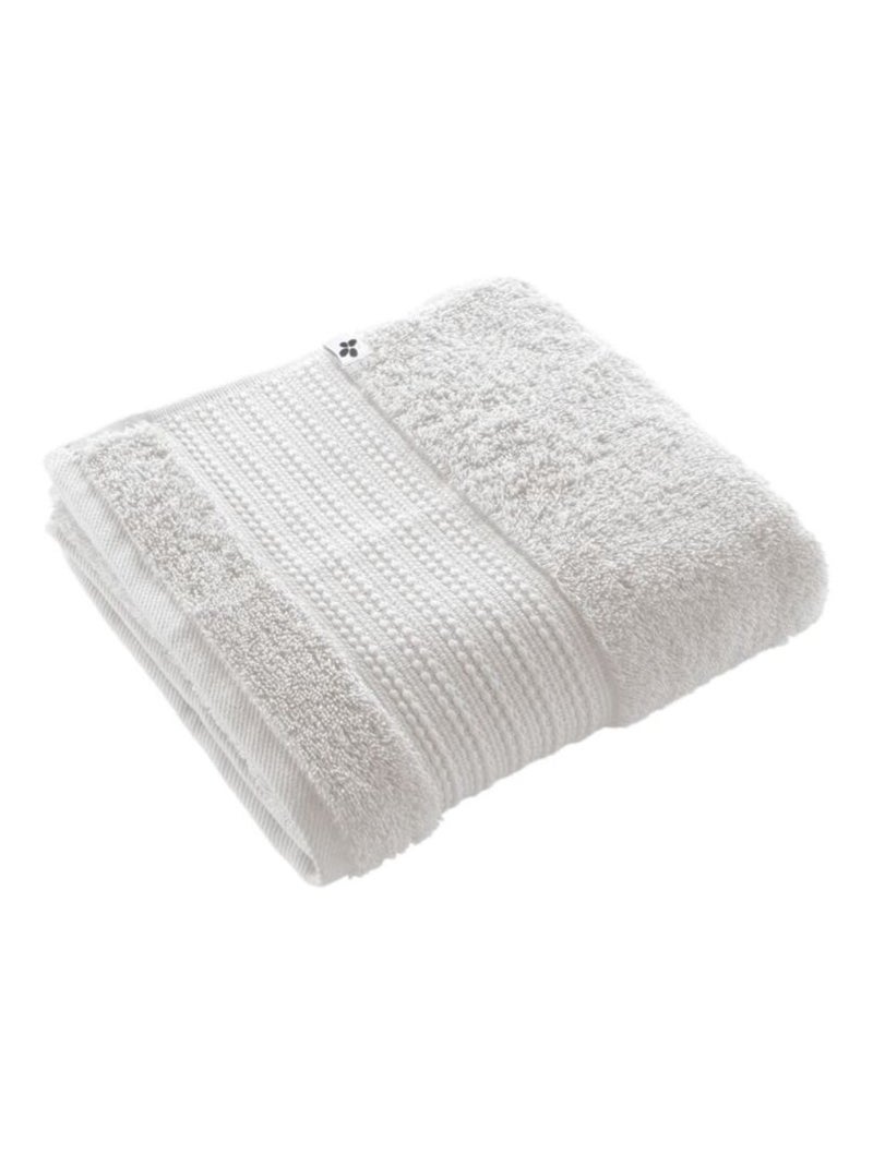 Serviette - L'effet papillon - 100% Coton Bio Blanc - Kiabi