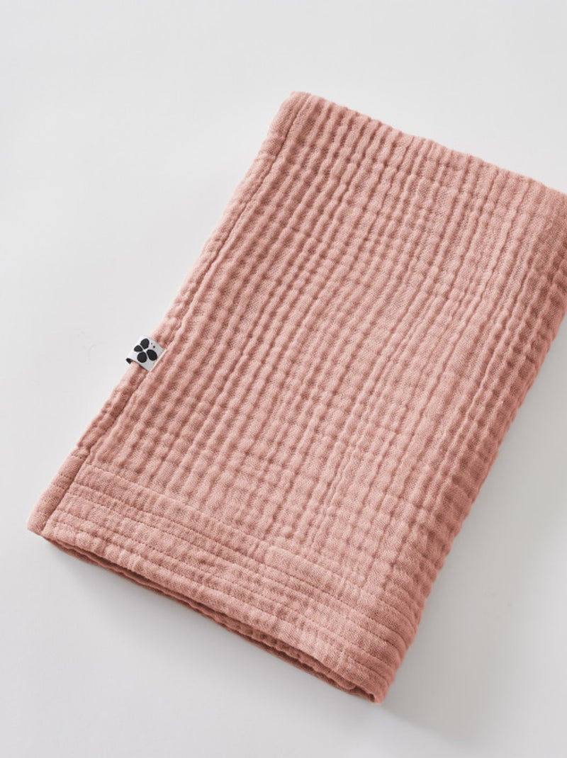 Serviette - L'effet papillon - Gaze De Coton Peche - Kiabi