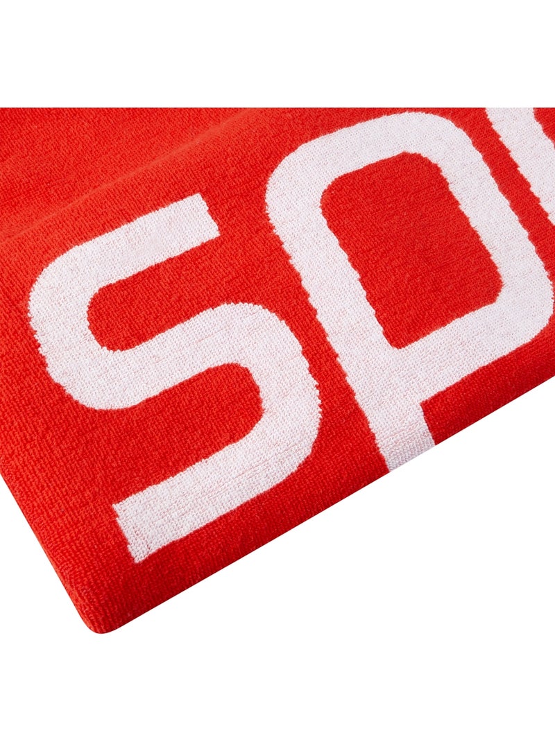Serviette - speedo Blanc Rouge Blanc - Kiabi