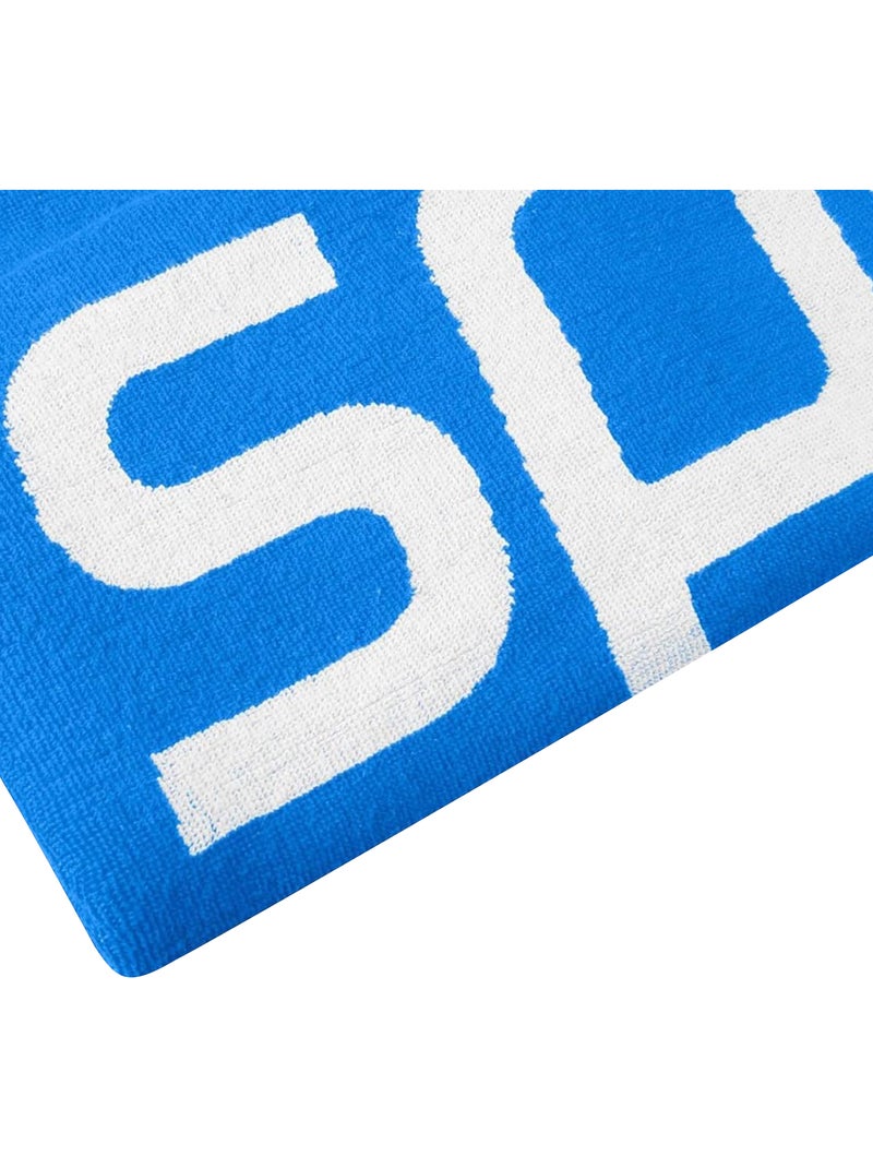 Serviette - speedo Bleu Blanc - Kiabi