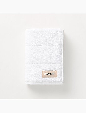 Serviette 100 % coton, éponge 600 g/m², avec boucle de suspension - Gamusi