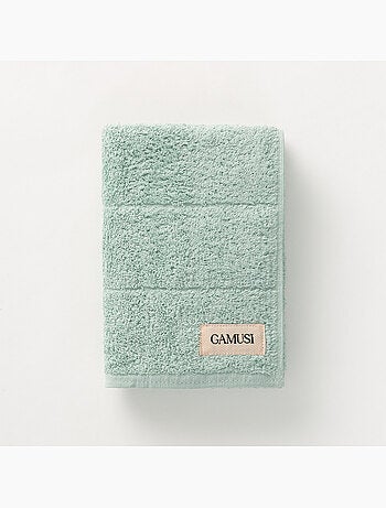 Serviette 100 % coton, éponge 600 g/m², avec boucle de suspension - Gamusi