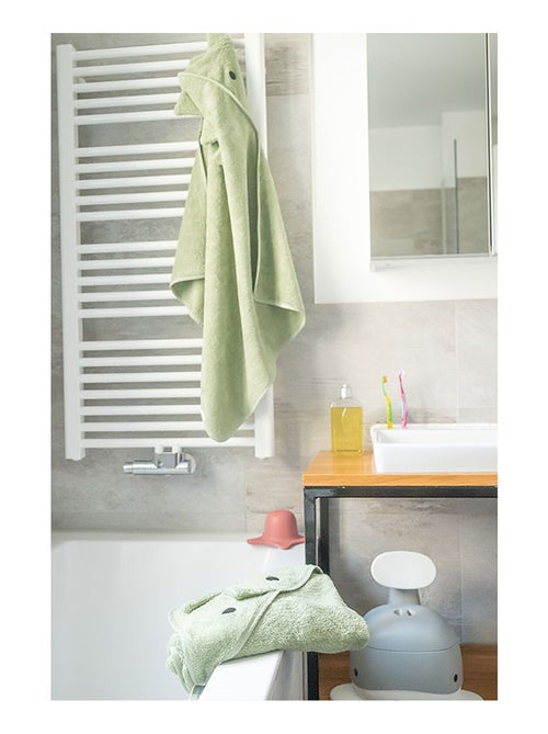 Serviette à capuche dinosaure - Kiabi