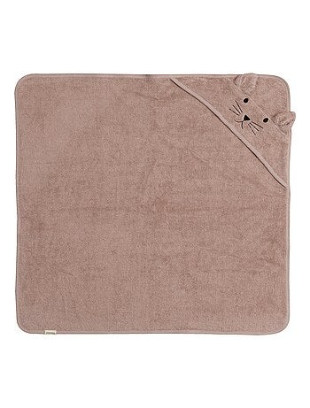 Serviette à capuche lapin