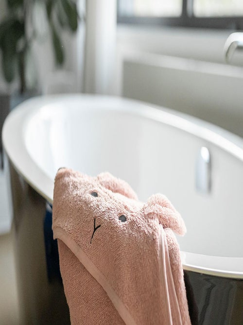 Serviette à capuche lapin - Kiabi