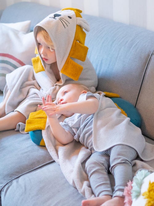 Serviette à capuche lion - Kiabi