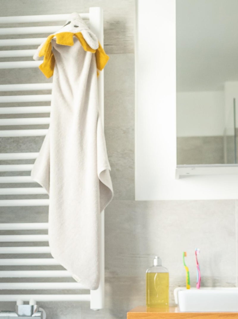 Serviette à capuche lion Gris - Kiabi