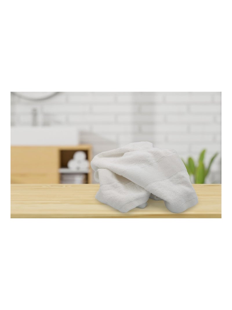 Serviette BAMBOU Blanc - Kiabi