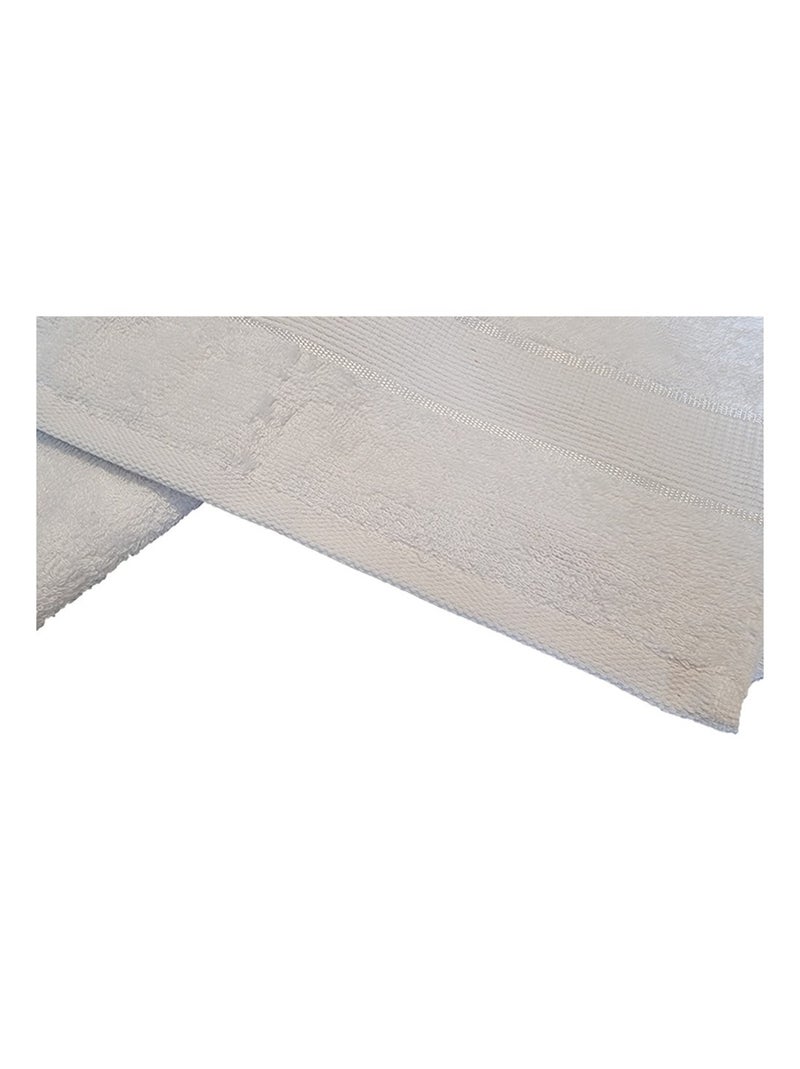 Serviette BAMBOU Blanc - Kiabi