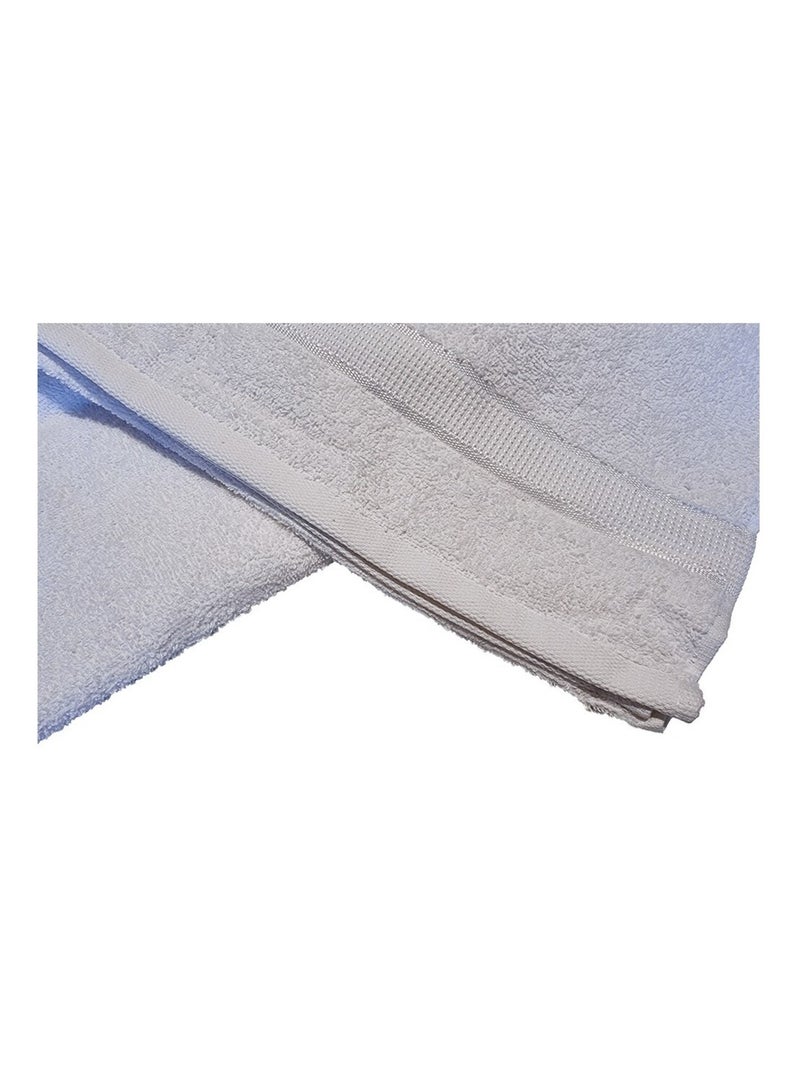 Serviette COTON Blanc - Kiabi
