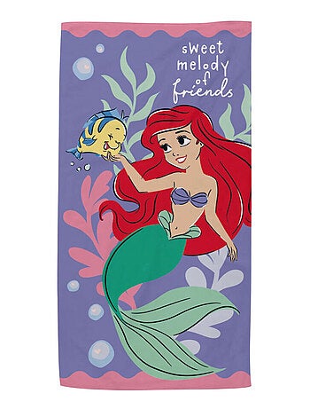 Serviette de bain - La petite sirène Ariel - 70x140 cm