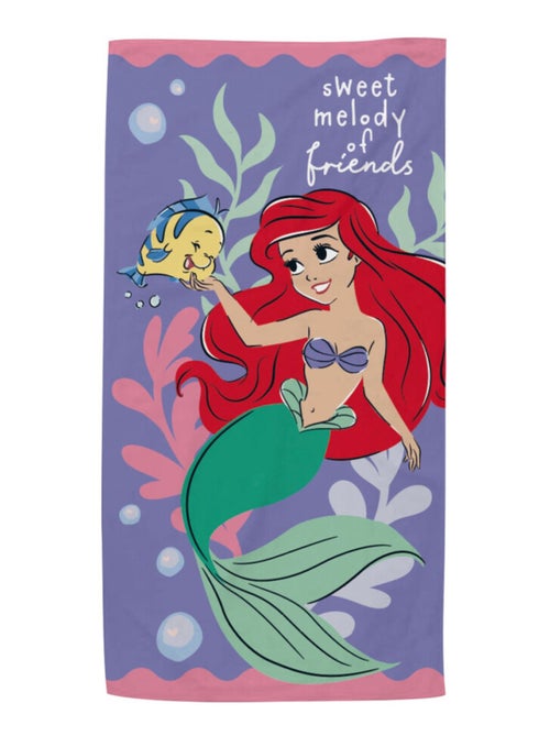 Serviette de bain - La petite sirène Ariel - 70x140 cm - Kiabi Serviette de bain - La petite sirène Ariel - 70x140 cm - Kiabi