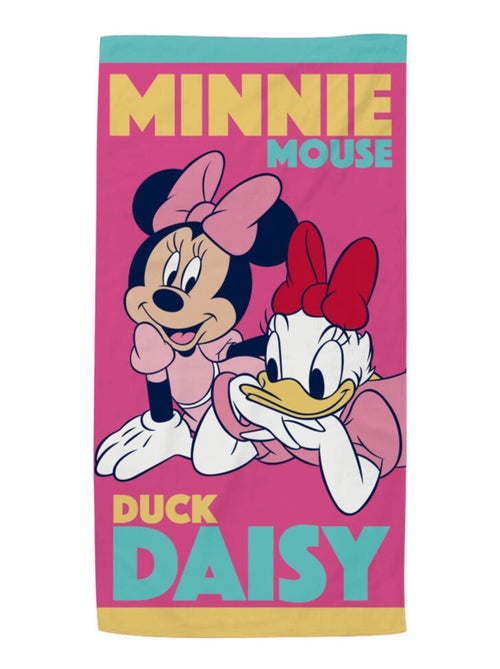 Serviette de bain - Minnie Mouse - 70x140 cm - Kiabi