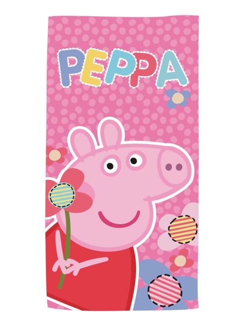 Serviette de Bain - Peppa Pig - 70x140 cm - Kiabi