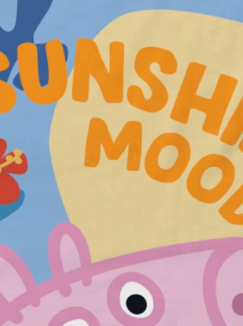 Serviette de Bain - Peppa Pig - 70x140 cm Rose - Kiabi