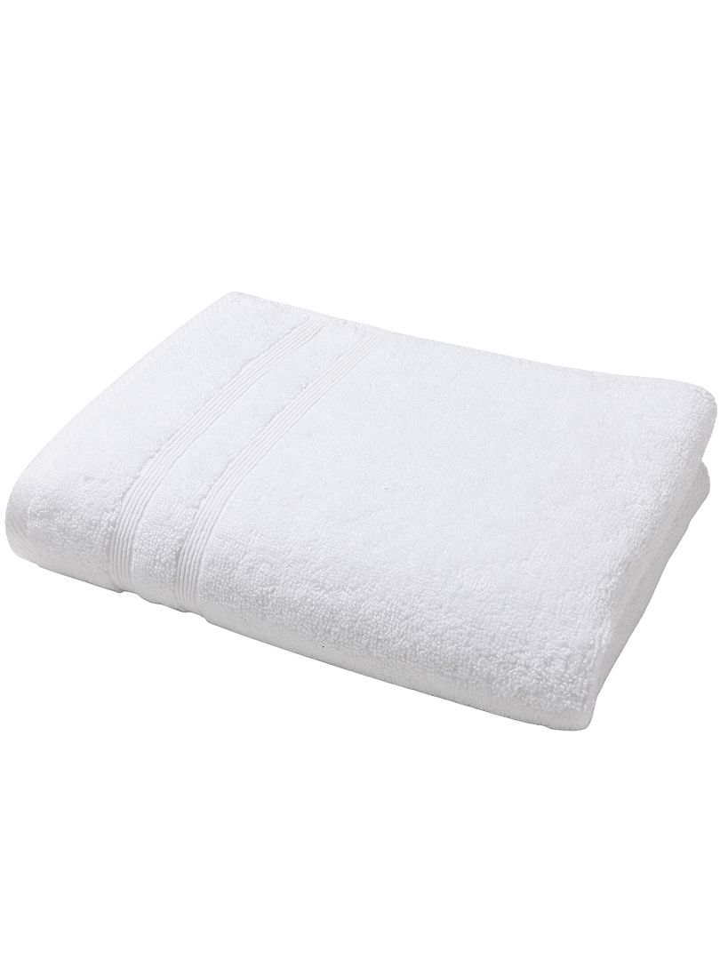 Serviette de bain (30 x 50 cm) Vita Blanche - Linge de bain - Eminza