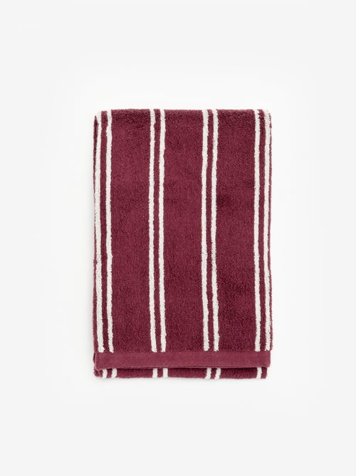 Serviette de bain 50 x 90 cm - Kiabi