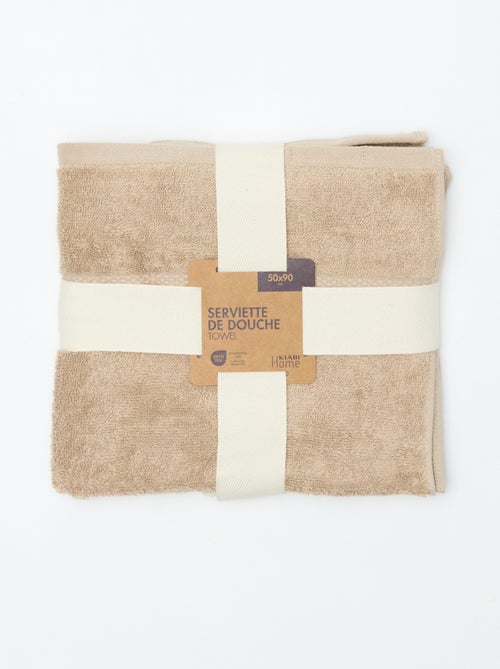 Serviette de bain 50x90 cm - Kiabi