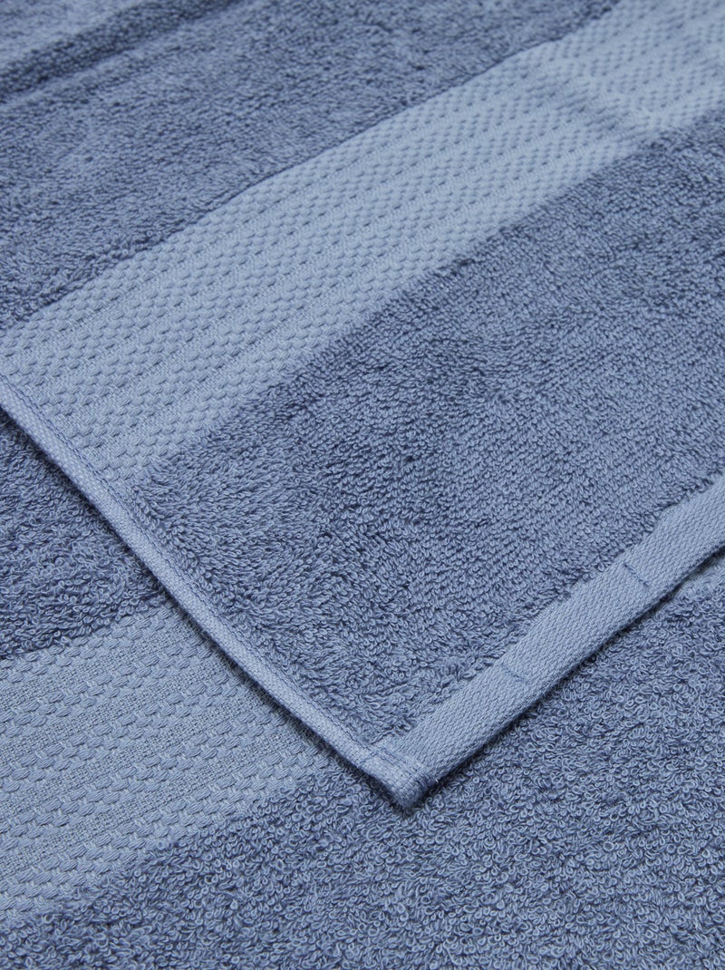 Serviette de bain (50x90cm) - Kiabi Home Bleu - Kiabi